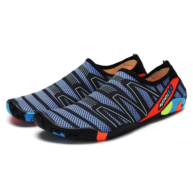 Feslisho Quick Drying Beach Water Shoes Unisex Swimming Aqua Slippers Barefoot Surfing Upstream Sneakers Light Seaside