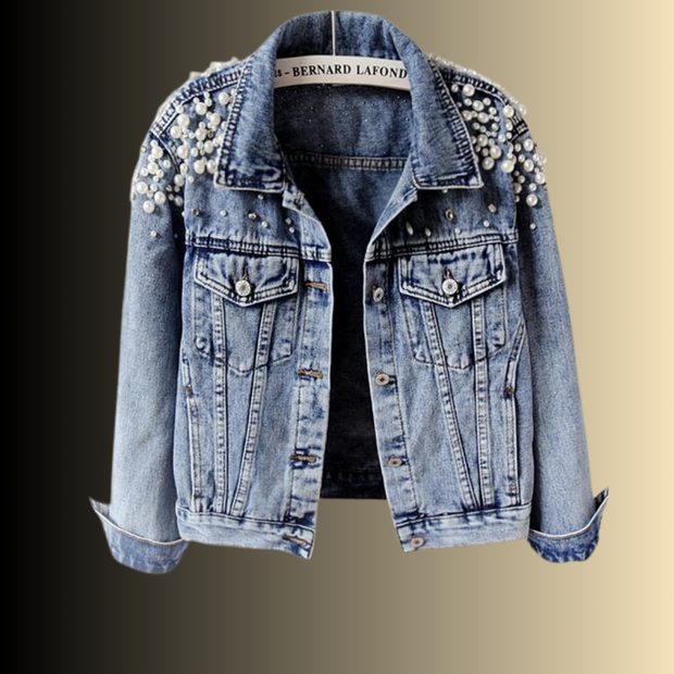 Pearl Casual Denim Jacket for Women