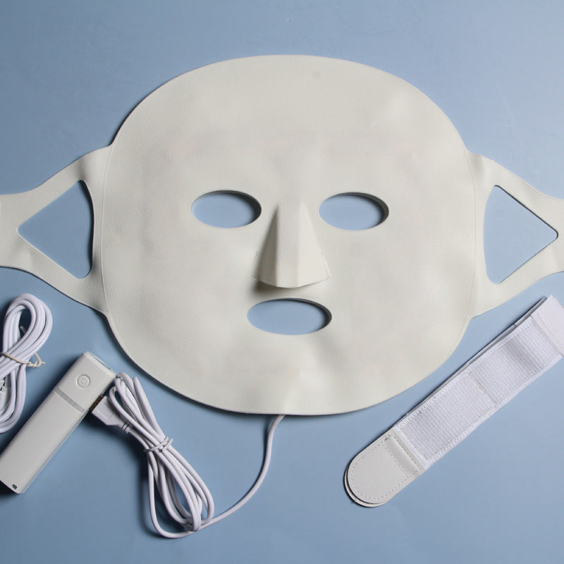 Lady facial massage beauty mask