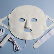 Lady facial massage beauty mask